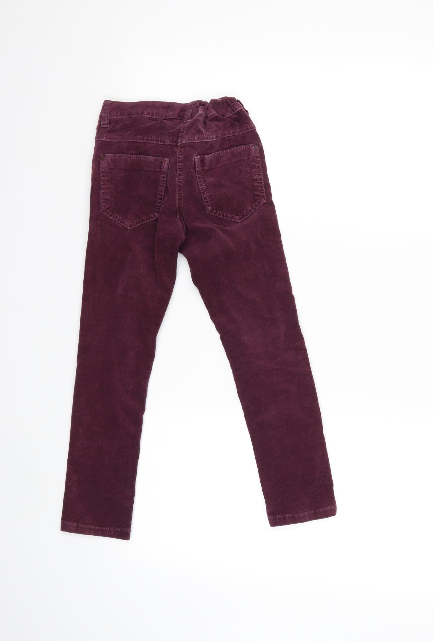 NEXT Girls Red  Corduroy  Trousers Size 6 Years
