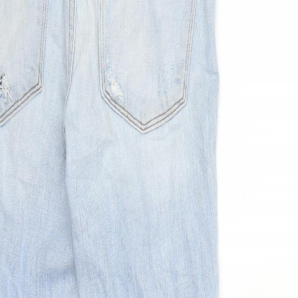 Preworn Womens Blue  Denim Skinny Jeans Size 26 in L27 in
