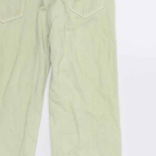 ARMANI Girls Green  Corduroy  Trousers Size 11 Years