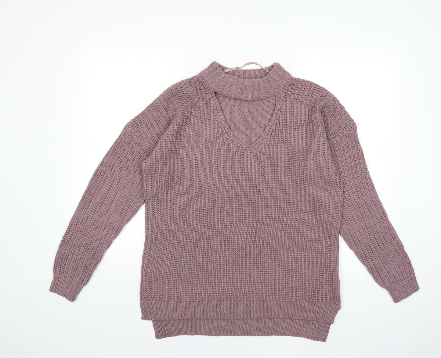 Primark Womens Purple  Knit Pullover Jumper Size 10