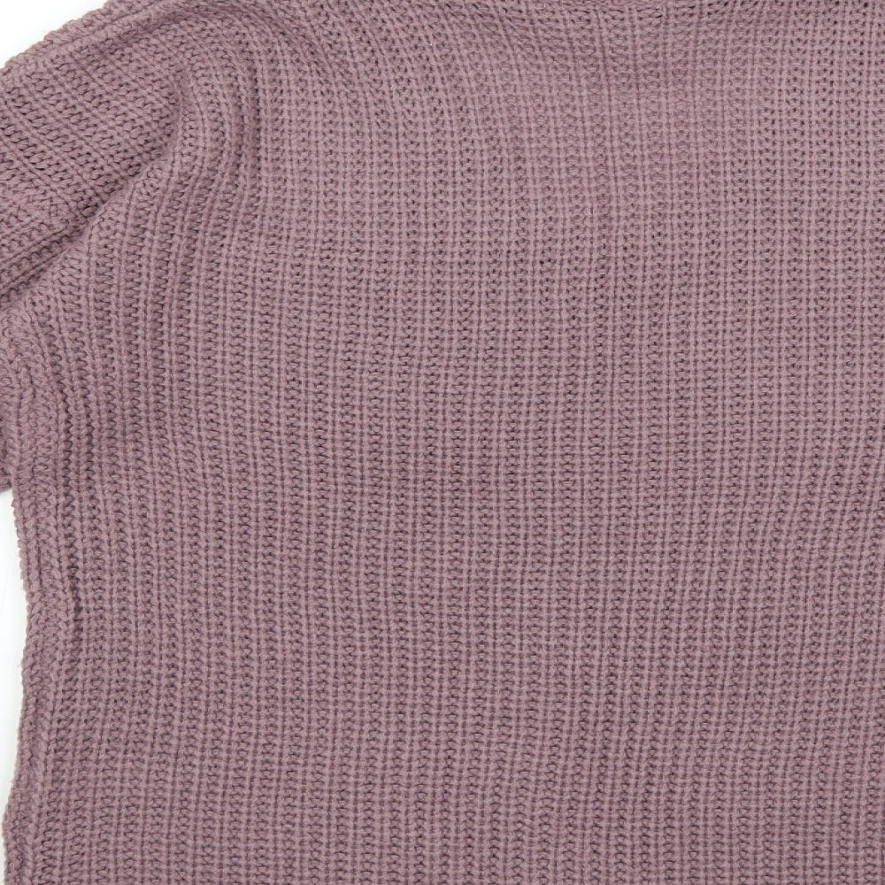 Primark Womens Purple  Knit Pullover Jumper Size 10
