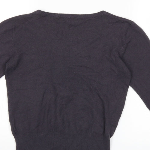 MISSY M Womens Grey  Knit Pullover Jumper Size M