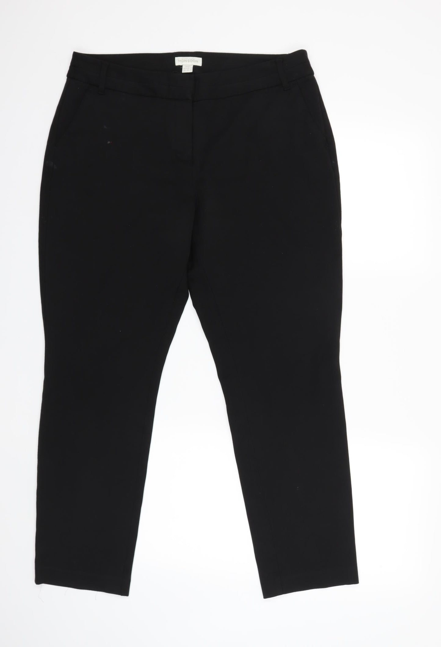 mosnoon Womens Black   Trousers  Size 14 L28 in