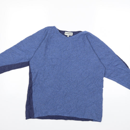 collezone Womens Blue  Knit Pullover Jumper Size S