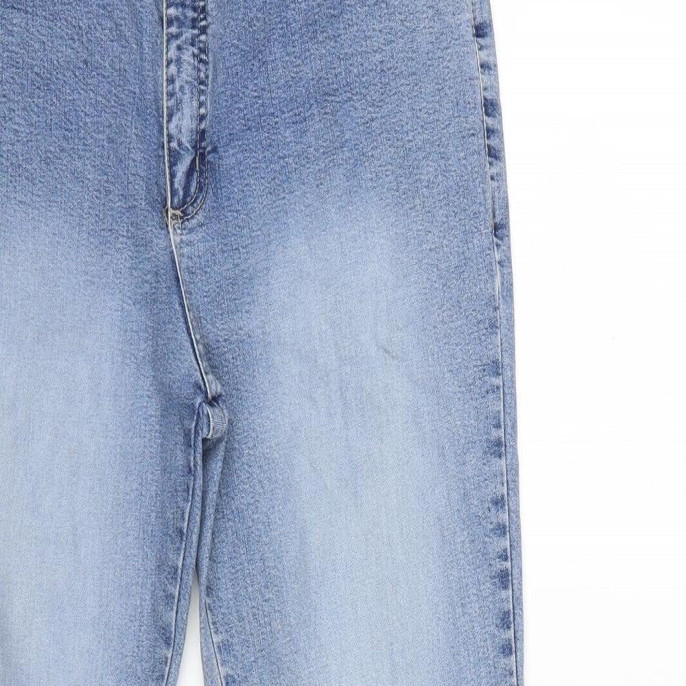 Principles Womens Blue  Denim Flared Jeans Size 12 L28 in