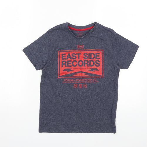 Primark Boys Blue   Basic T-Shirt Size 8 Years