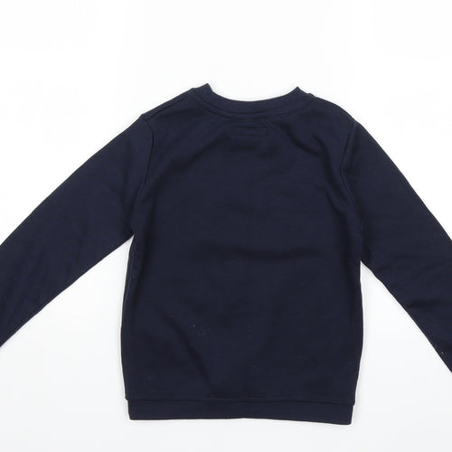Primark Girls Blue   Pullover Sweatshirt Size 6-7 Years