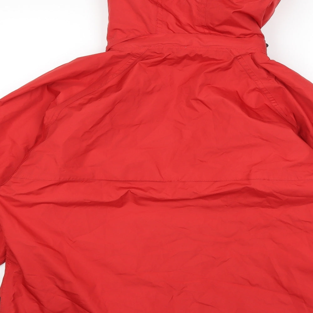 North Field Mens Red   Rain Coat Coat Size M