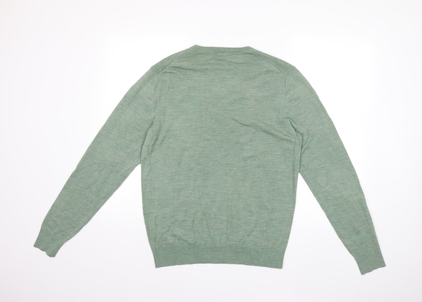 Uniqlo Mens Green  Knit Pullover Jumper Size M