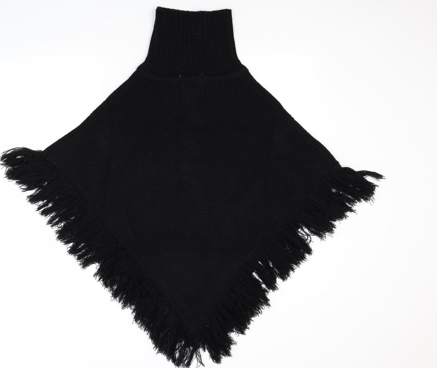 The craze Womens Black   Cape Jumper One Size