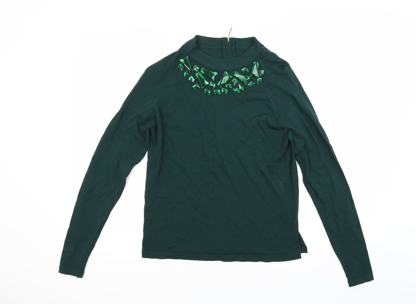 Preworn Womens Green   Pullover Jumper Size S