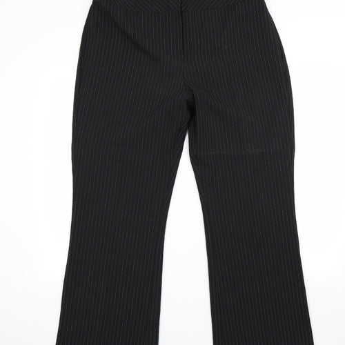For Women Womens Black   Trousers  Size 18 L28 in