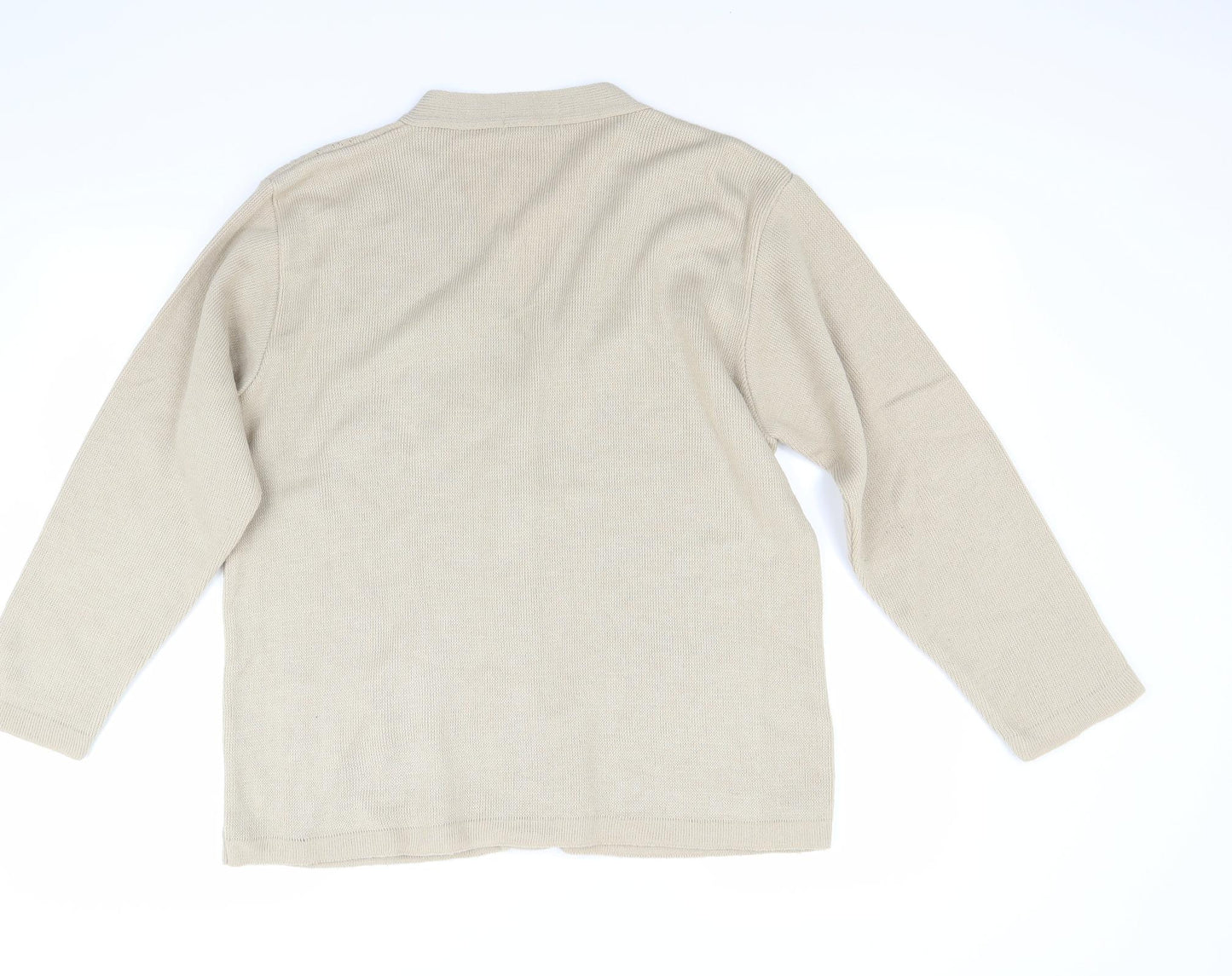 merry gold Womens Beige   Cardigan Jumper Size M