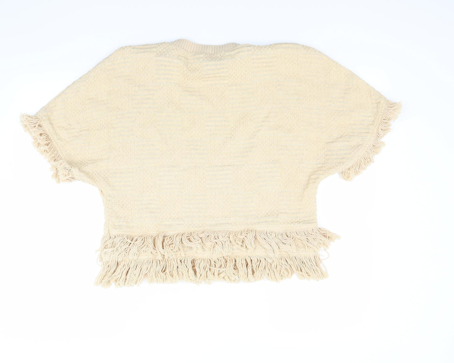 Zara Womens Beige   Pullover Jumper Size S