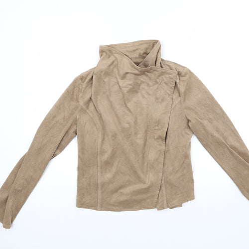 Atmosphere Womens Beige   Biker Coat Size 6