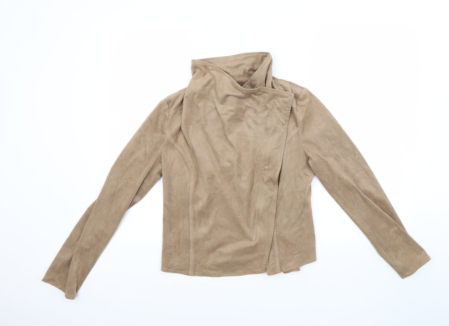 Atmosphere Womens Beige   Biker Coat Size 6
