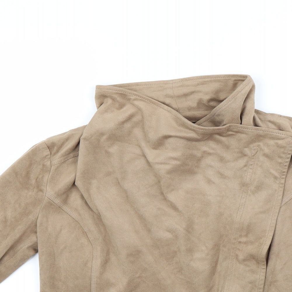 Atmosphere Womens Beige   Biker Coat Size 6