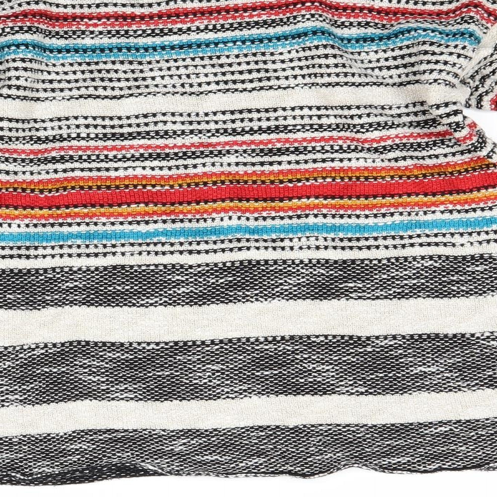 Papaya Womens Multicoloured Striped  Pullover Jumper Size S