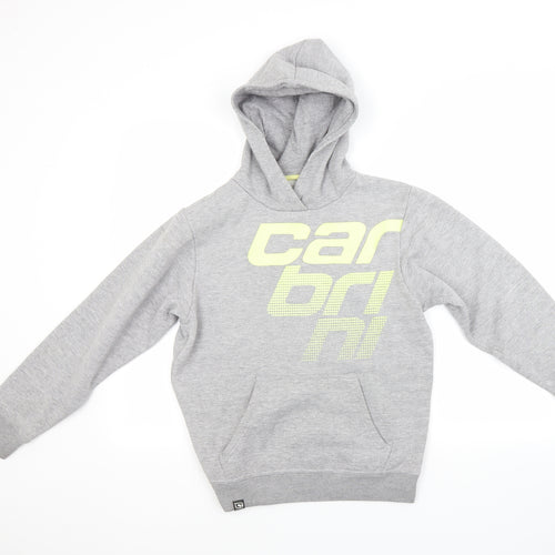 Cabrini Womens Grey   Pullover Hoodie Size S