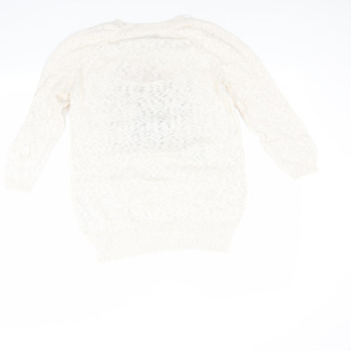 F&F Womens Beige   Pullover Jumper Size 12
