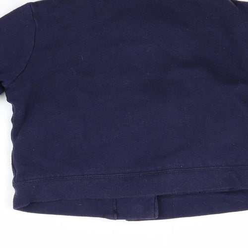 Gap Girls Blue   Basic Coat Coat Size 6-7 Years