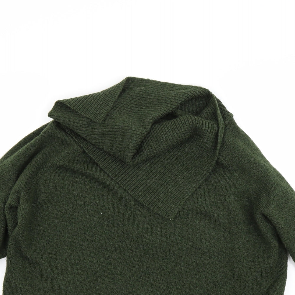 Topshop Womens Green   Pullover Jumper Size 10
