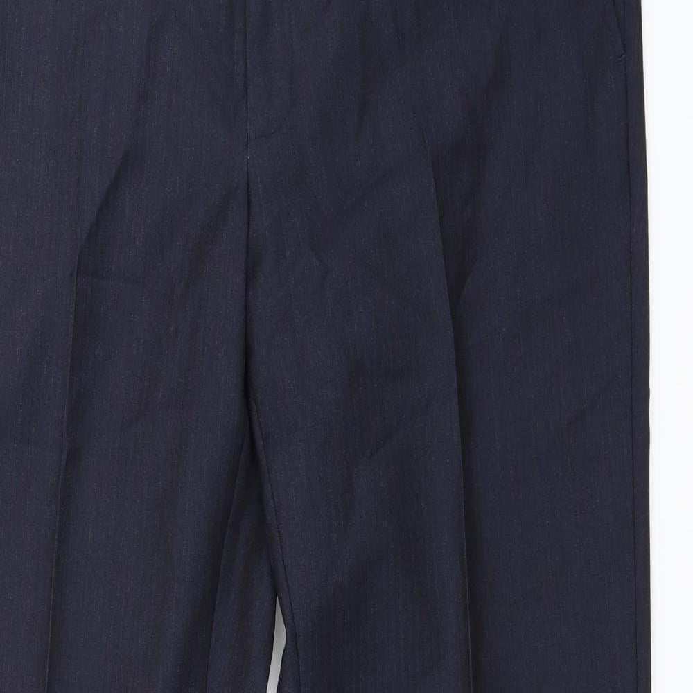Marks and Spencer Mens Blue   Trousers  Size 38 L32 in