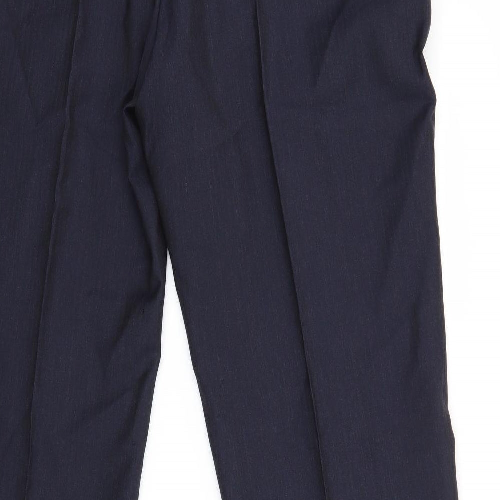 Marks and Spencer Mens Blue   Trousers  Size 38 L32 in
