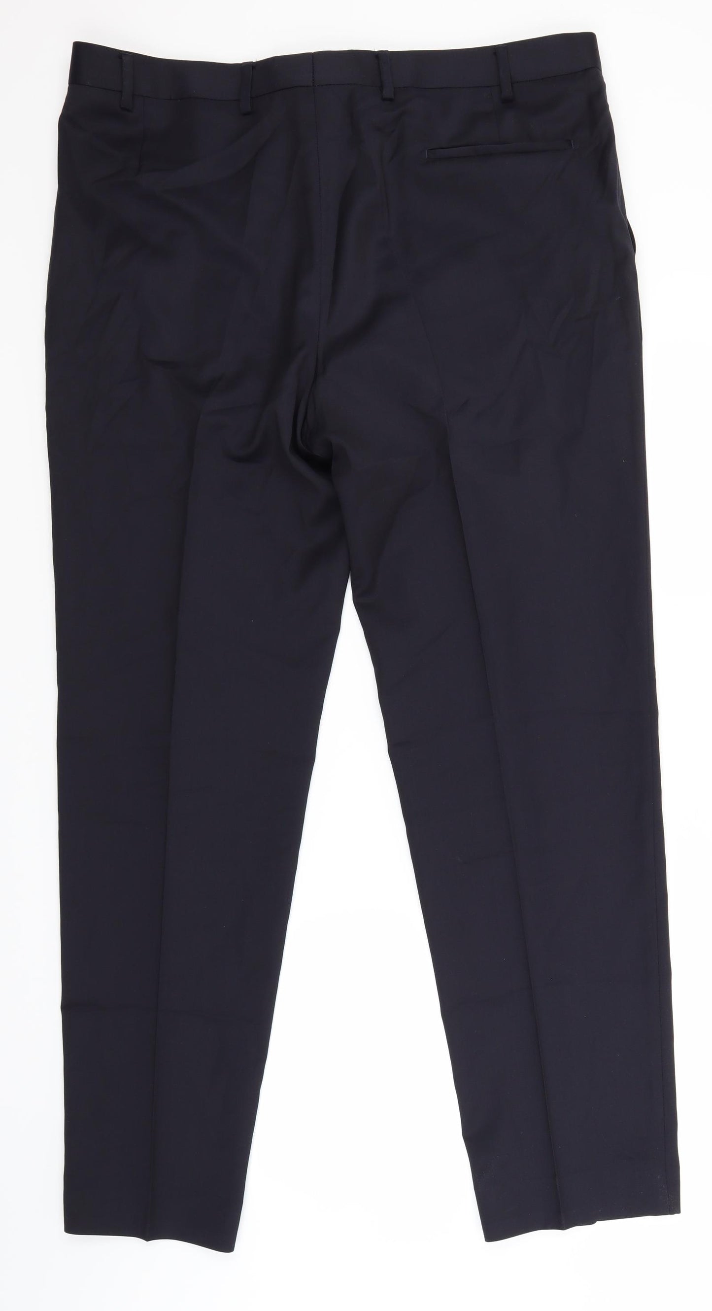 Marks and Spencer Mens Blue   Trousers  Size 38 L33 in