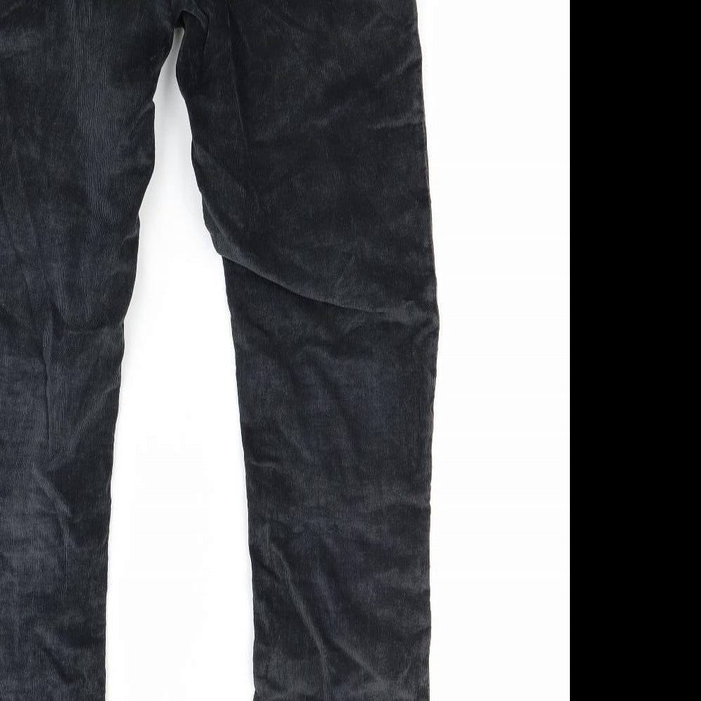 free soul Womens Black  Corduroy Skinny Jeans Size 30 in L32 in