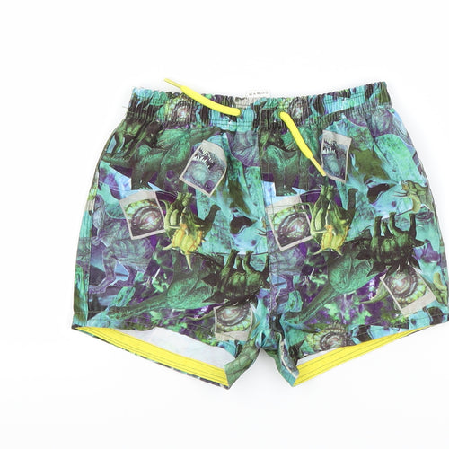 TU Boys Multicoloured Floral  Bermuda Shorts Size 2 Years