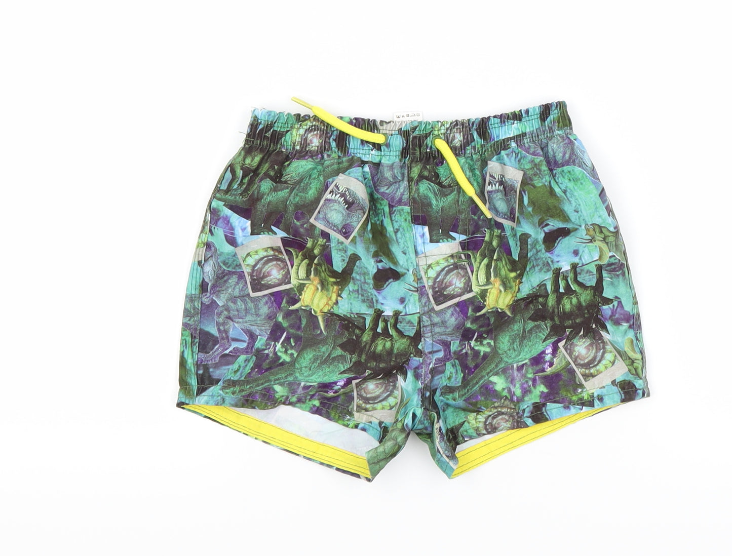 TU Boys Multicoloured Floral  Bermuda Shorts Size 2 Years