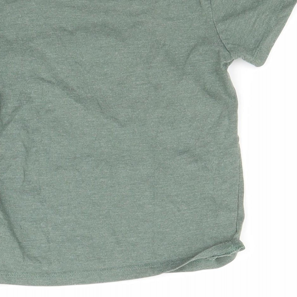 Fox Boys Green   Basic T-Shirt Size 2 Years