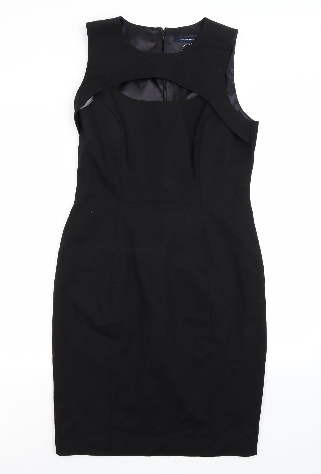 French Connection Womens Black   A-Line  Size 14