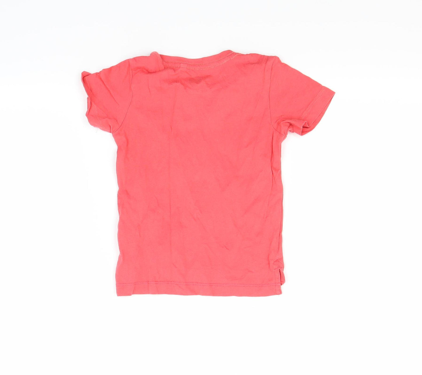 Preworn Boys Red   Basic T-Shirt Size 2 Years