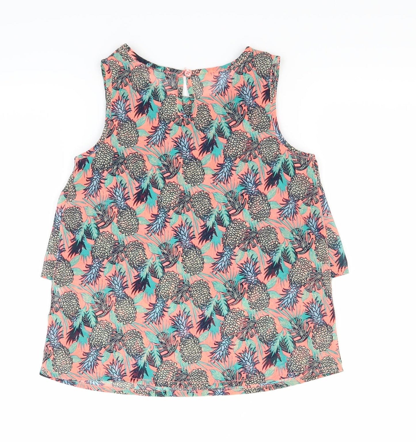 TU Girls Multicoloured Floral  Basic Blouse Size 7-8 Years
