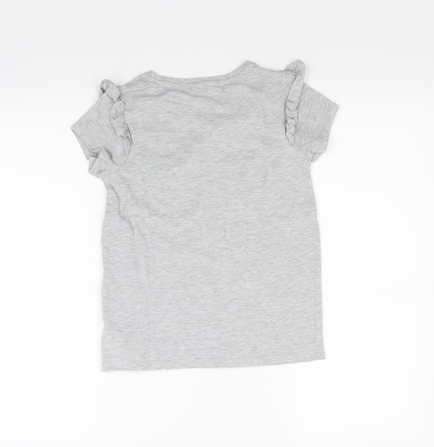 NEXT Girls Grey   Basic T-Shirt Size 10 Years