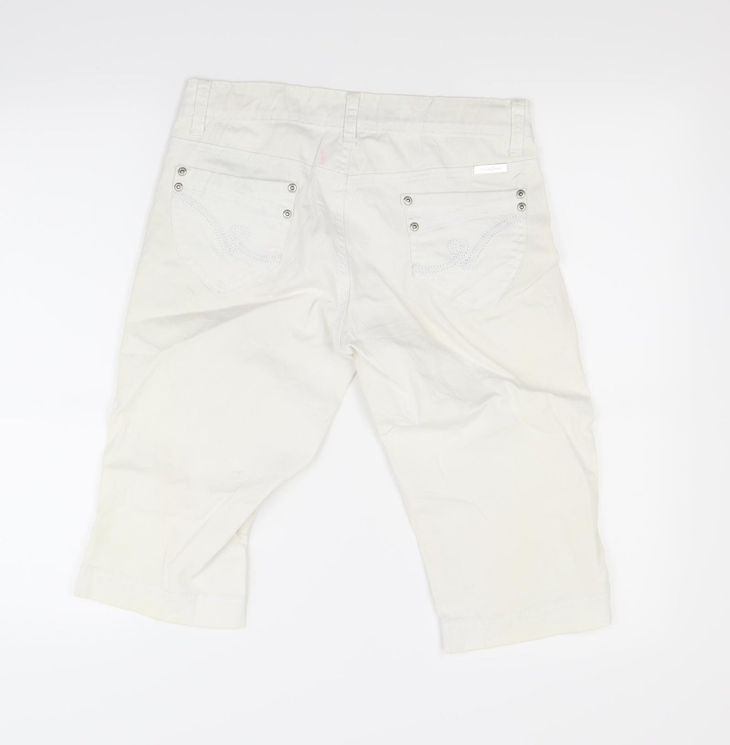 grase Womens White   Chino Shorts Size 12