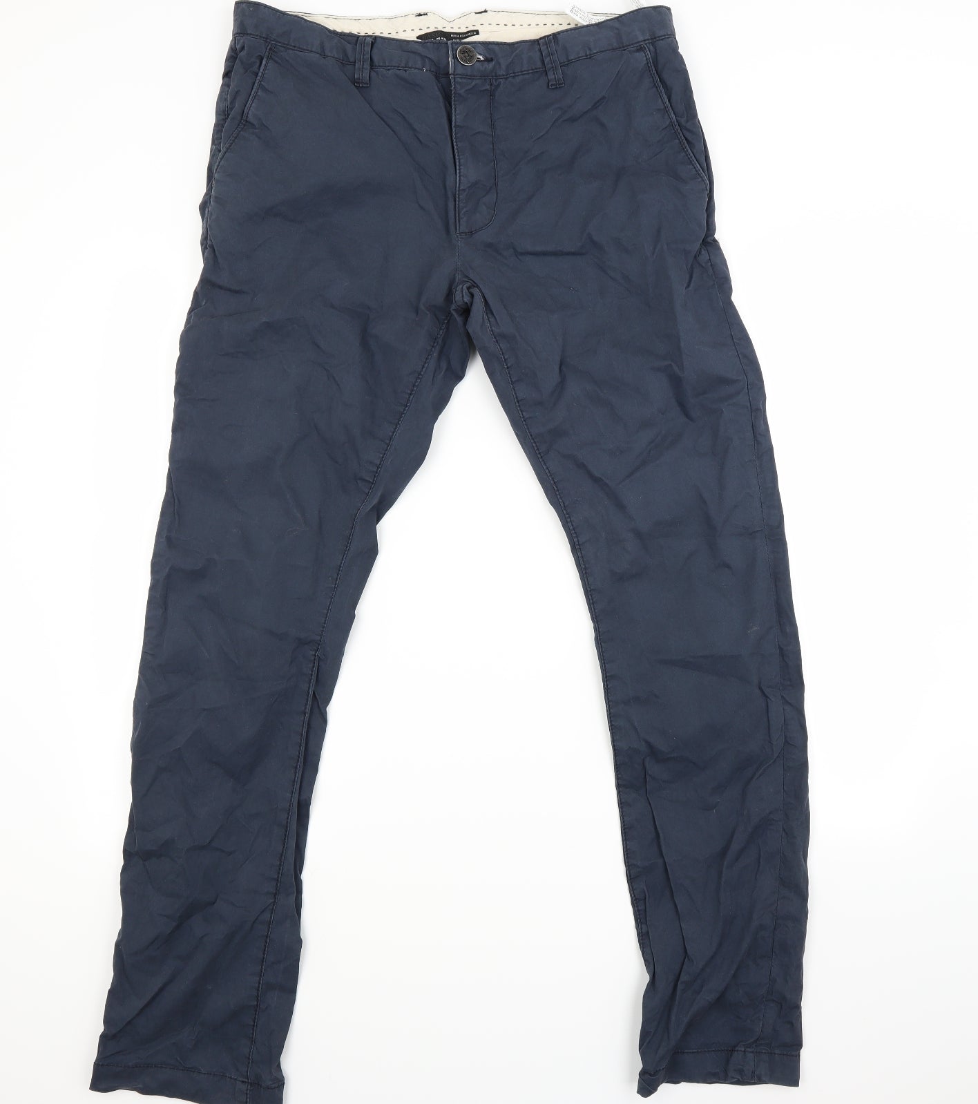 Zara Mens Blue   Trousers  Size 36 L32 in