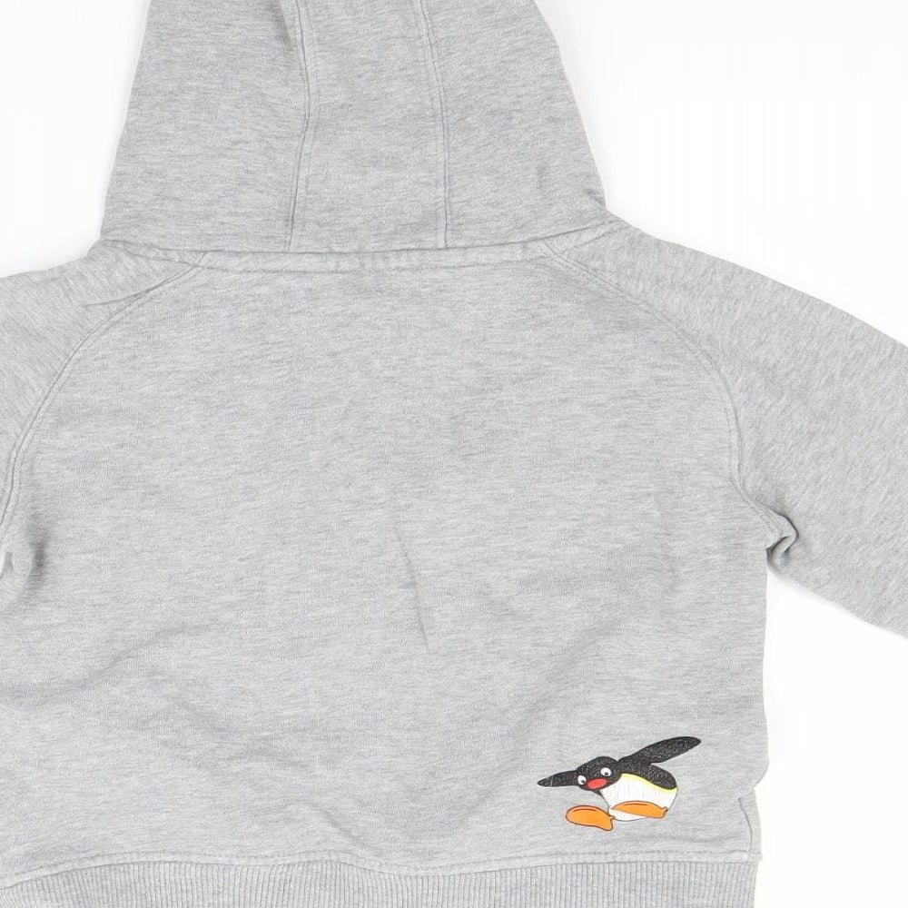 Marks and Spencer Boys Grey   Pullover Hoodie Size 3-4 Years