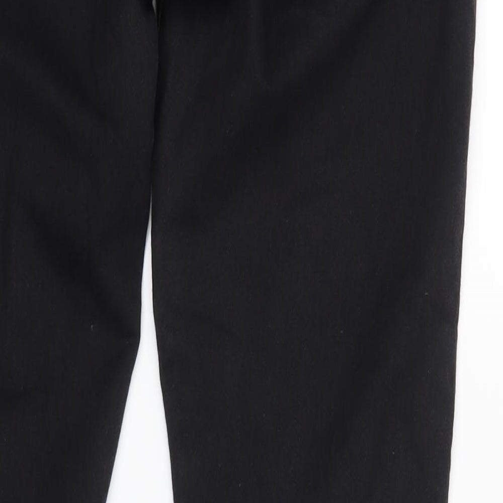 Gap 1969 Womens Black  Denim Straight Jeans Size 32 in L30 in