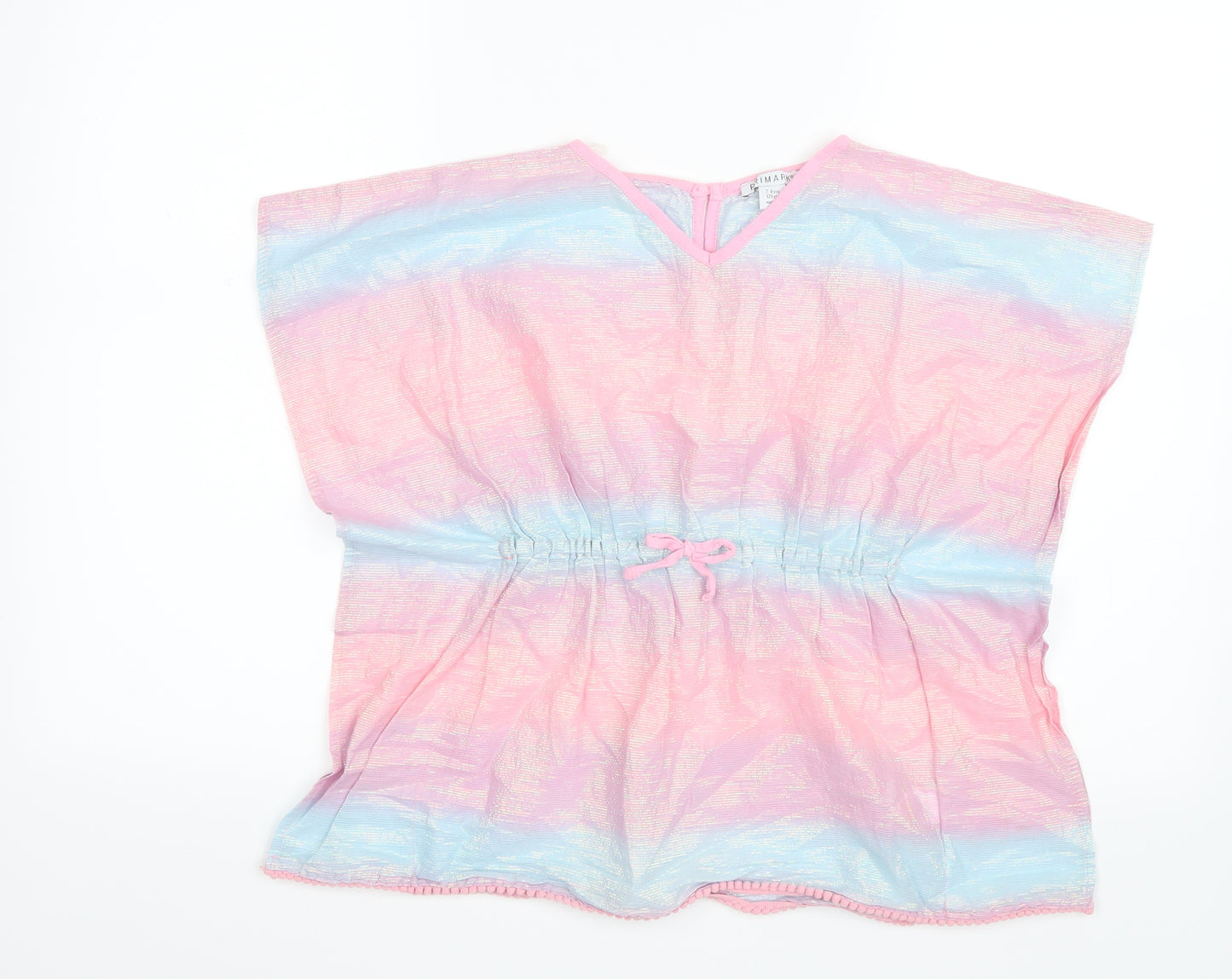 Primark Girls Pink   T-Shirt Dress  Size 7-8 Years  - Beach Cover Up