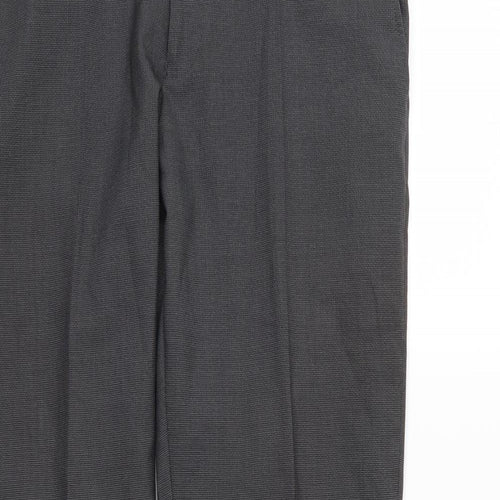 NEXT Mens Grey  Rayon Trousers  Size 32 L31 in