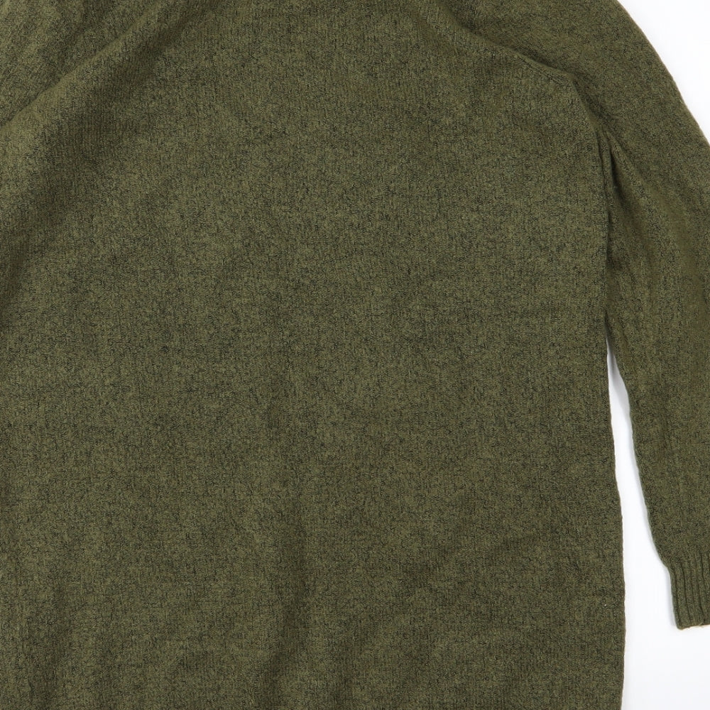 FOREVER 21 Womens Green  Knit Pullover Jumper Size M