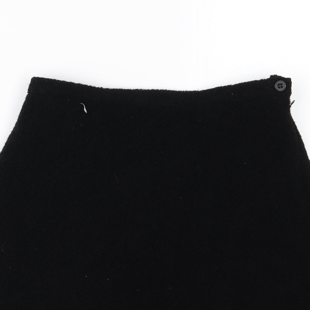 Sportsgirl Womens Black   A-Line Skirt Size 10