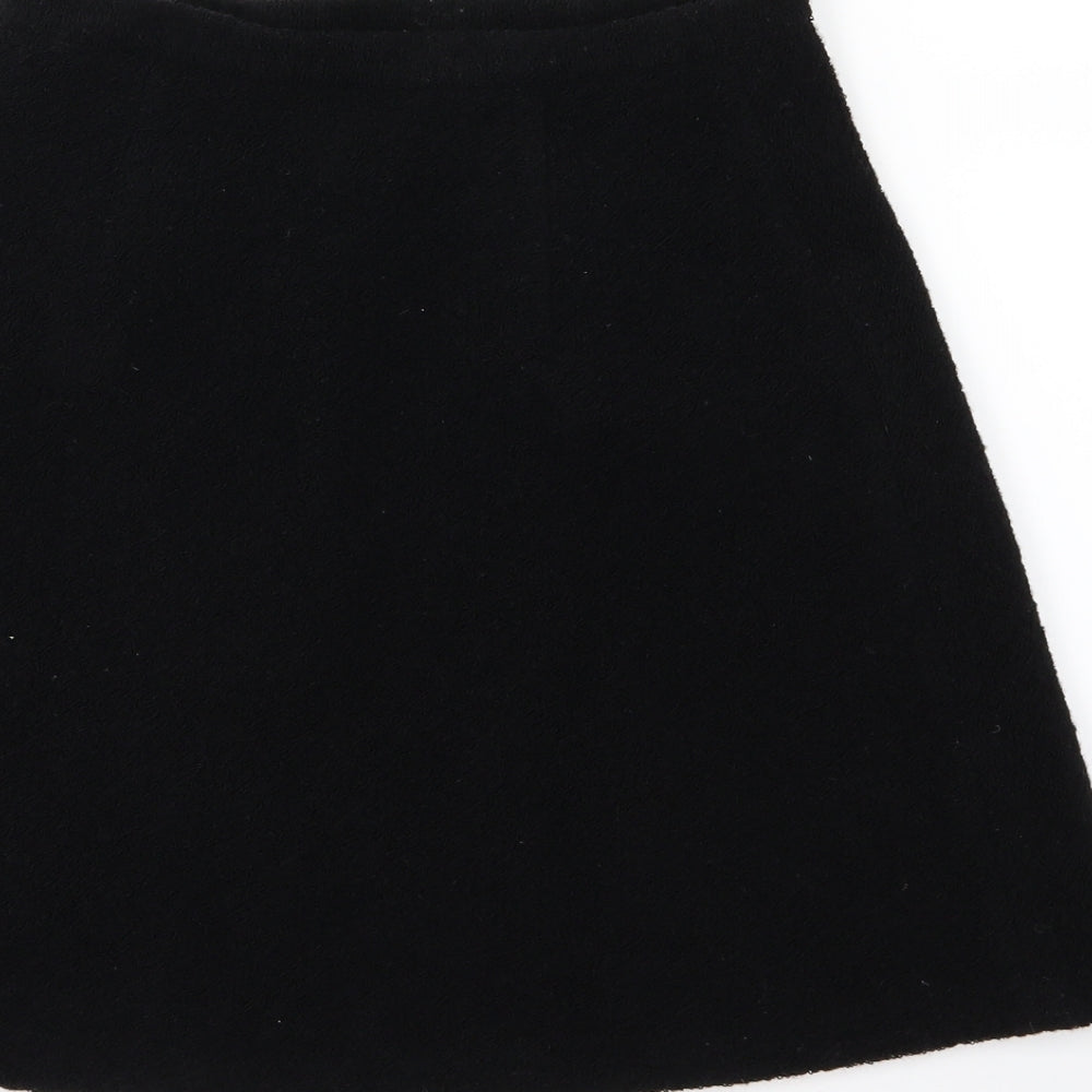 Sportsgirl Womens Black   A-Line Skirt Size 10