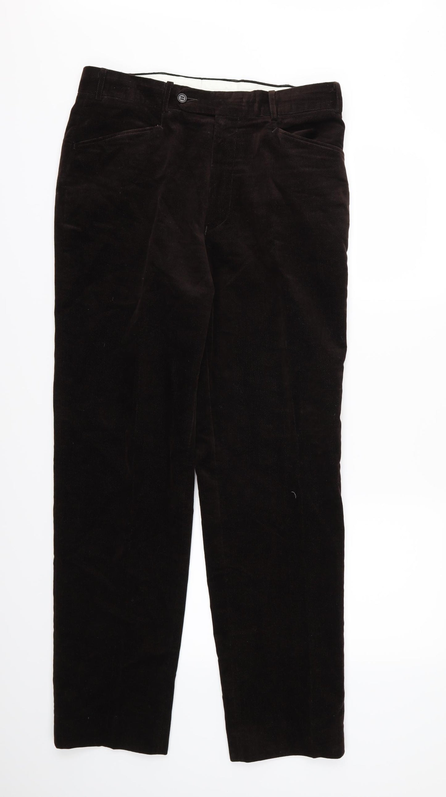 Jonathan Adams Mens Brown   Trousers  Size 34 L32 in