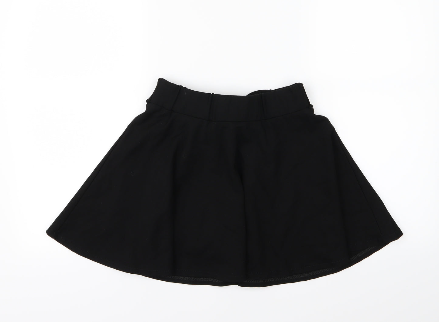 Preworn Womens Black   Skater Skort Size 24 in