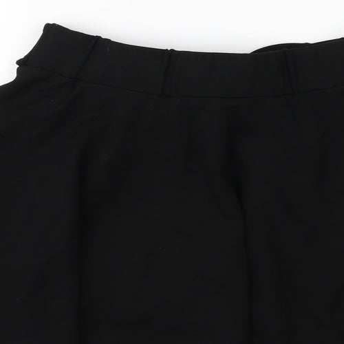 Preworn Womens Black   Skater Skort Size 24 in