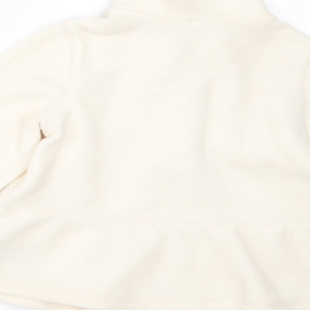 Gap Girls Ivory  Fleece Jacket  Size 3 Years